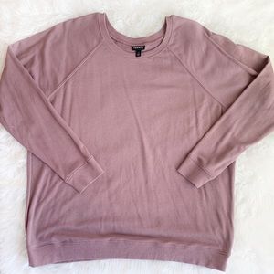 Torrid Size 1 Mauve Sweatshirt